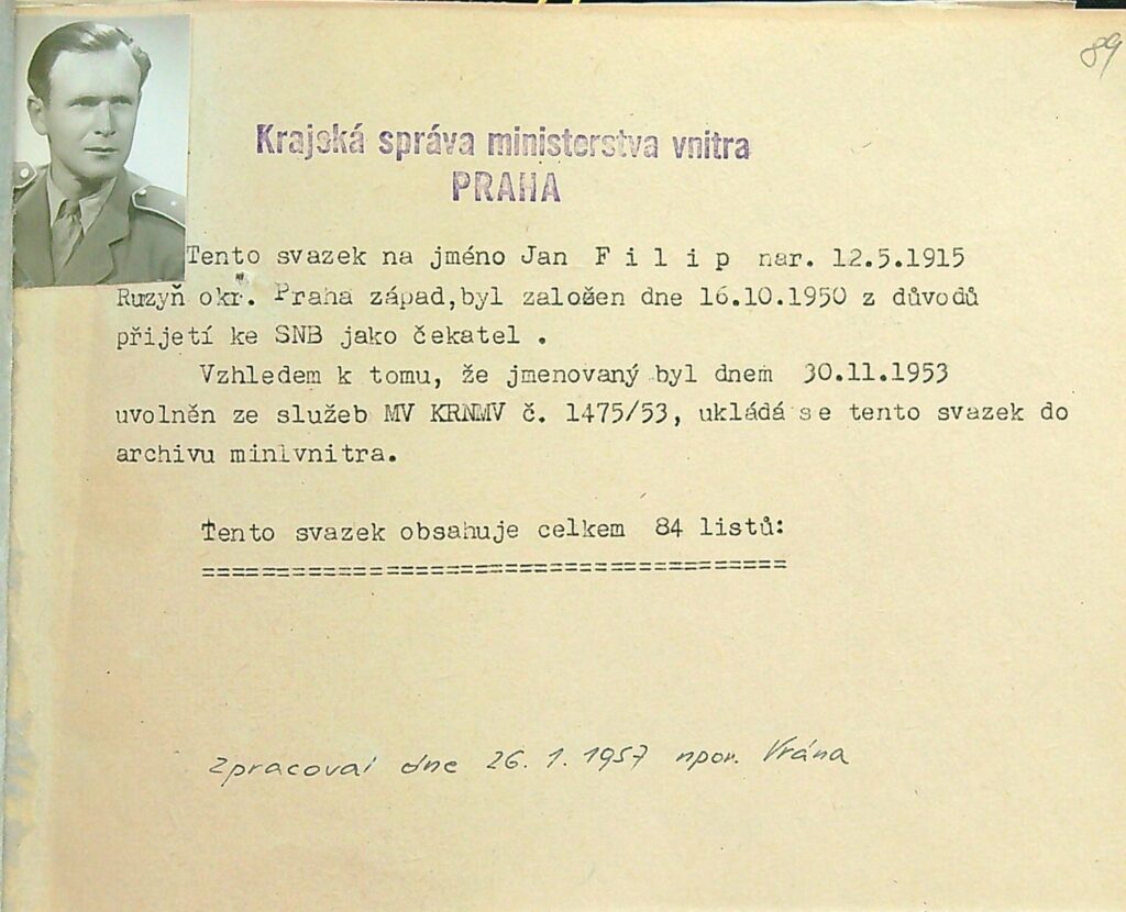 Filip Průvodka Spisu