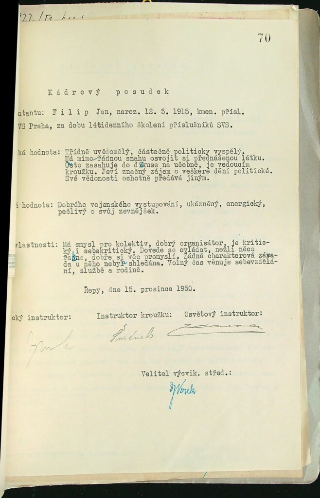 Filip Služební A Kádrové Posudky (3)