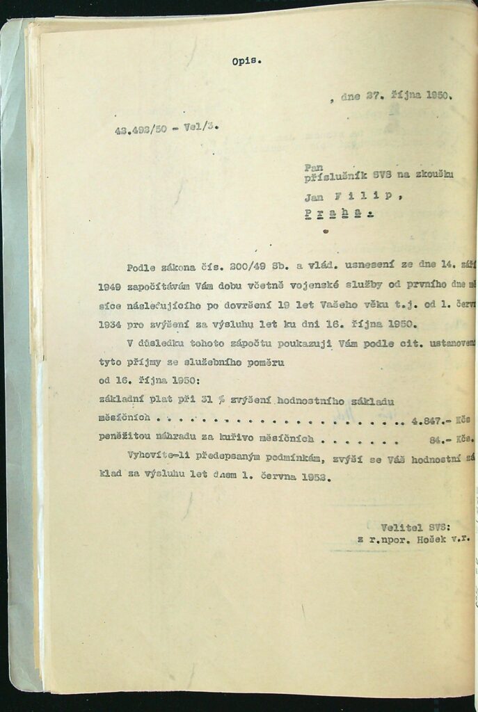 Filip Započtení Zkušební Doby U Svs Do Výměru Platu (2)