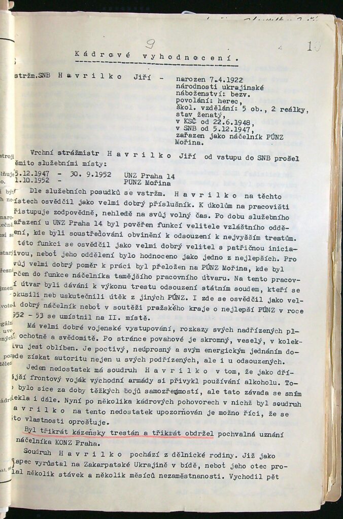 Havrilko Kádrové Vyhodnocení A Posudky (1)