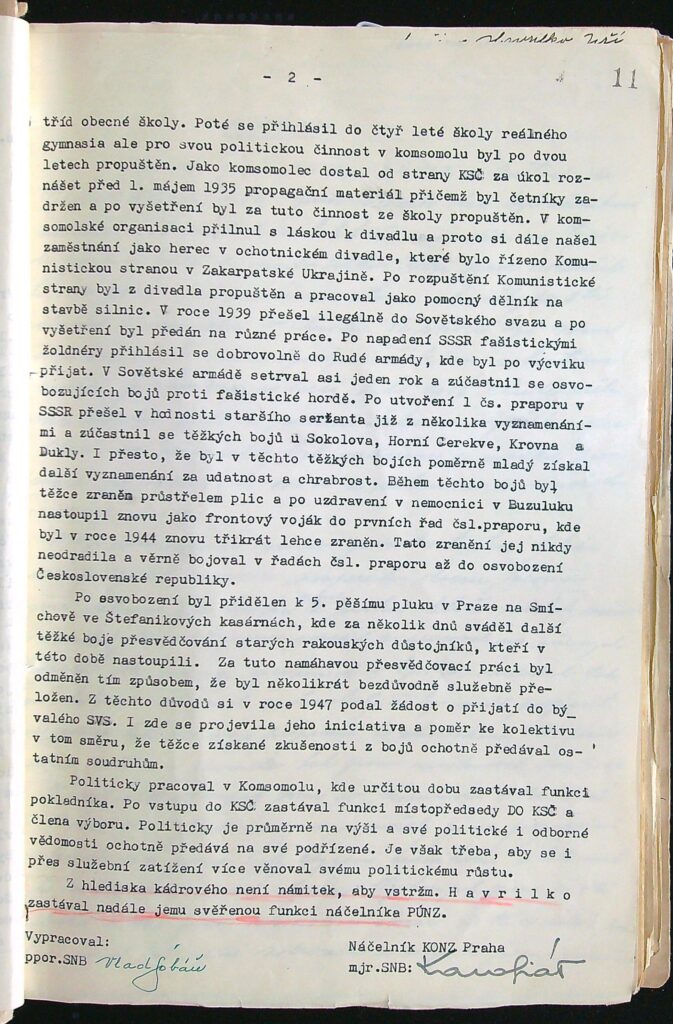 Havrilko Kádrové Vyhodnocení A Posudky (2)