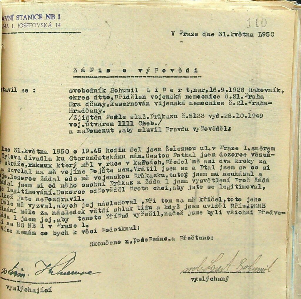 Havrilko Kázeňské Přestupky, Záznamy O Trestech A Výpovědi (9)