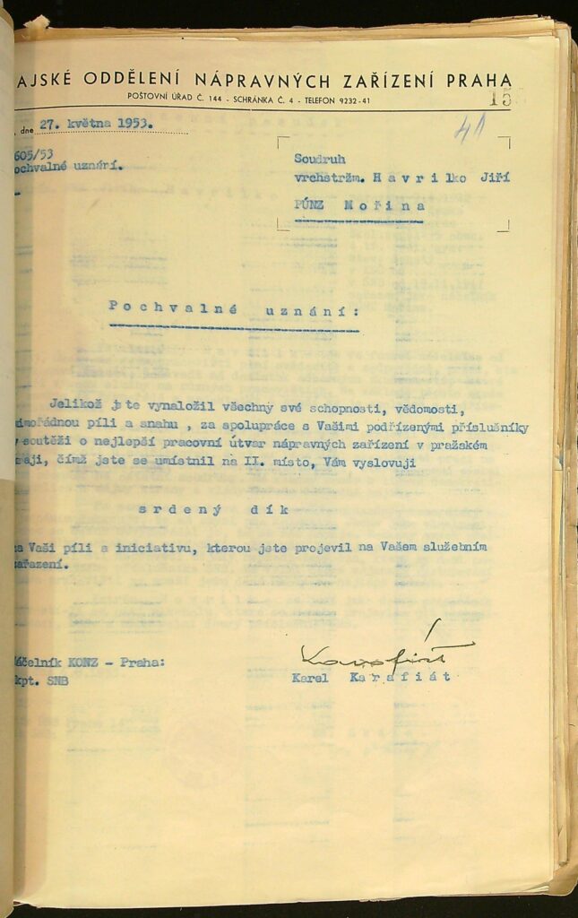 Havrilko Pochvalné Uznání