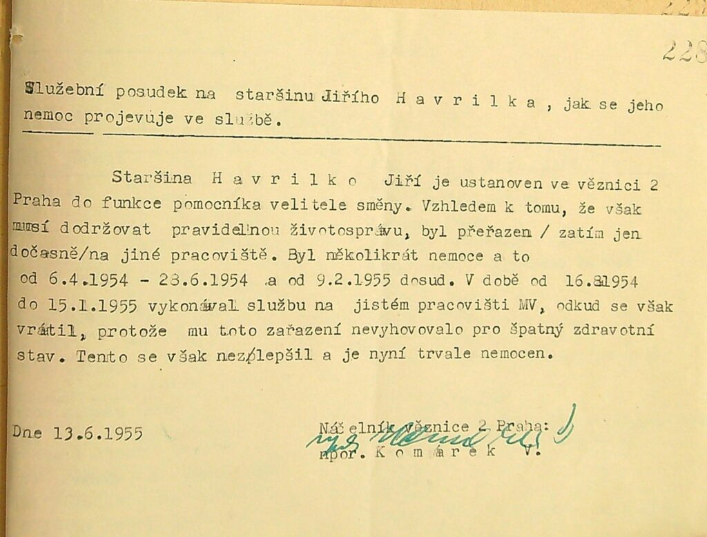 Havrilko Služební Posudky A Zhodnocení (4)