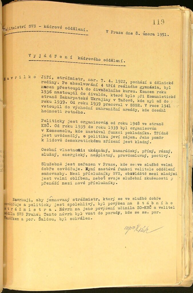 Havrilko Služební Posudky A Zhodnocení (7)