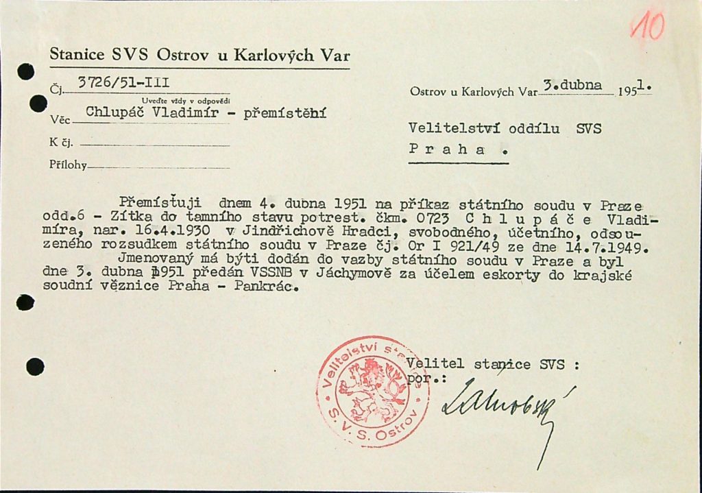 Chlupáč Osobní Vězeňský Spis (120)