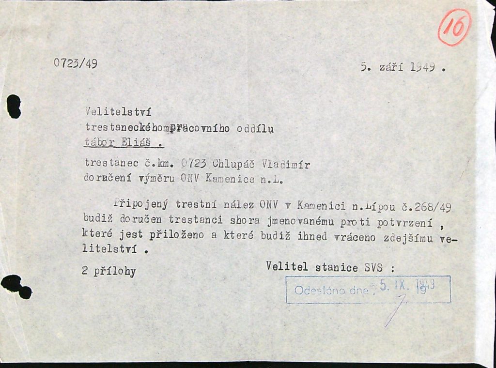 Chlupáč Osobní Vězeňský Spis (122)