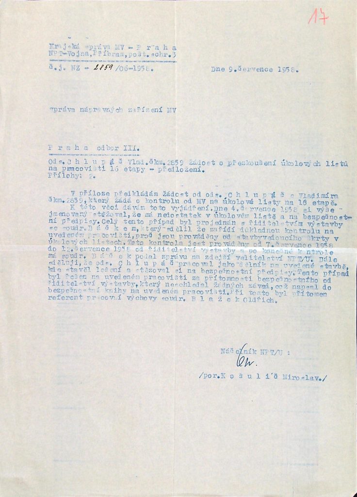 Chlupáč Osobní Vězeňský Spis (123)