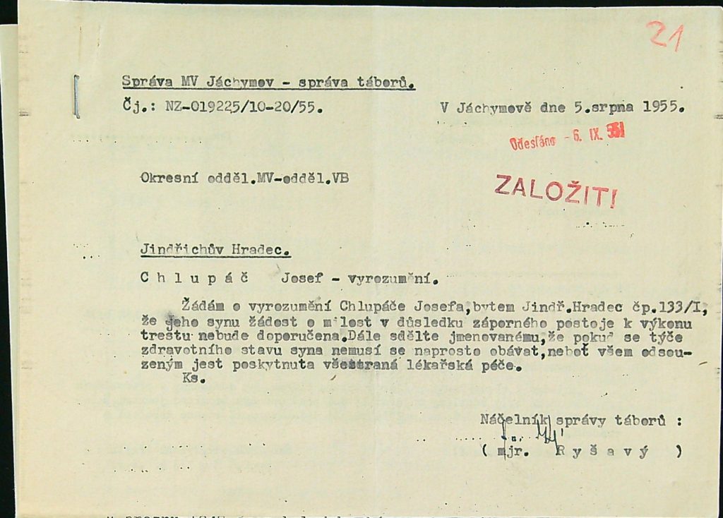 Chlupáč Osobní Vězeňský Spis (127)