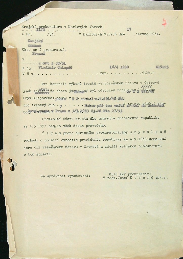 Chlupáč Osobní Vězeňský Spis (13)