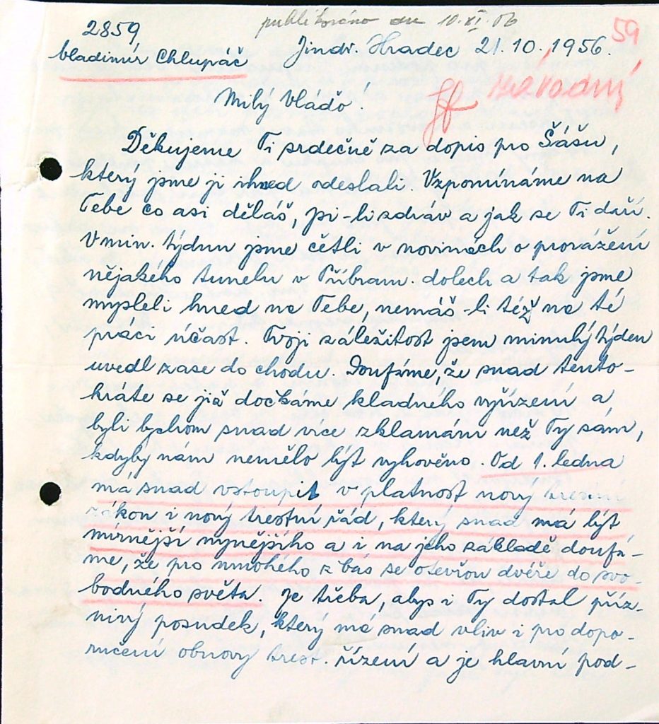 Chlupáč Osobní Vězeňský Spis (131)