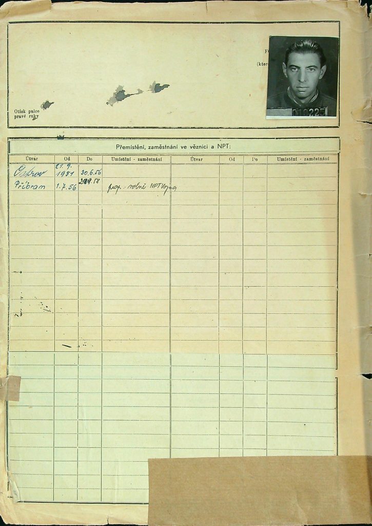 Chlupáč Osobní Vězeňský Spis (2)