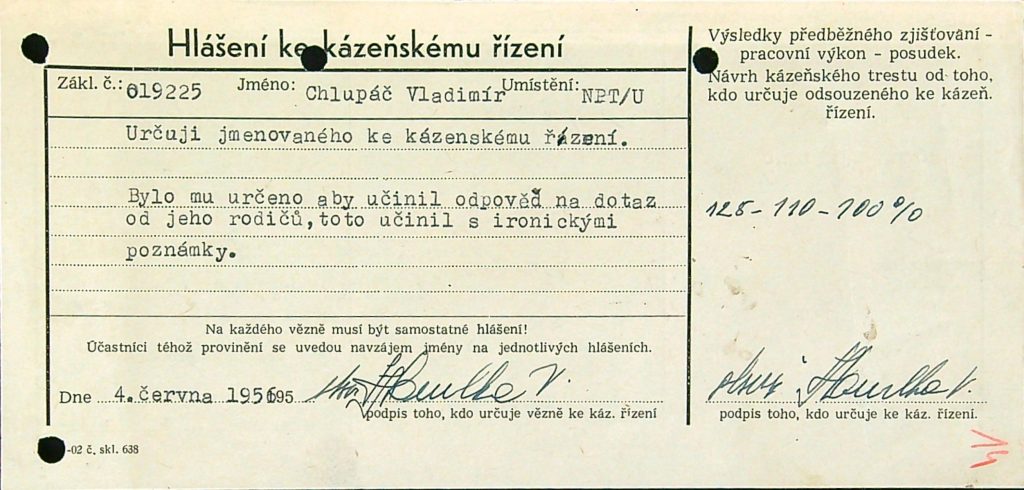 Chlupáč Osobní Vězeňský Spis (28)