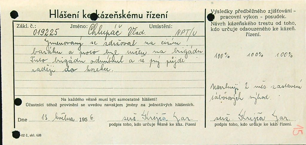 Chlupáč Osobní Vězeňský Spis (30)