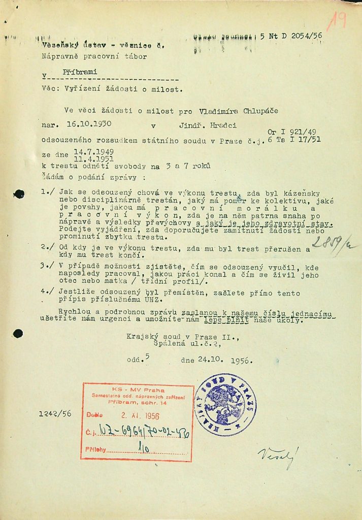 Chlupáč Osobní Vězeňský Spis (35)