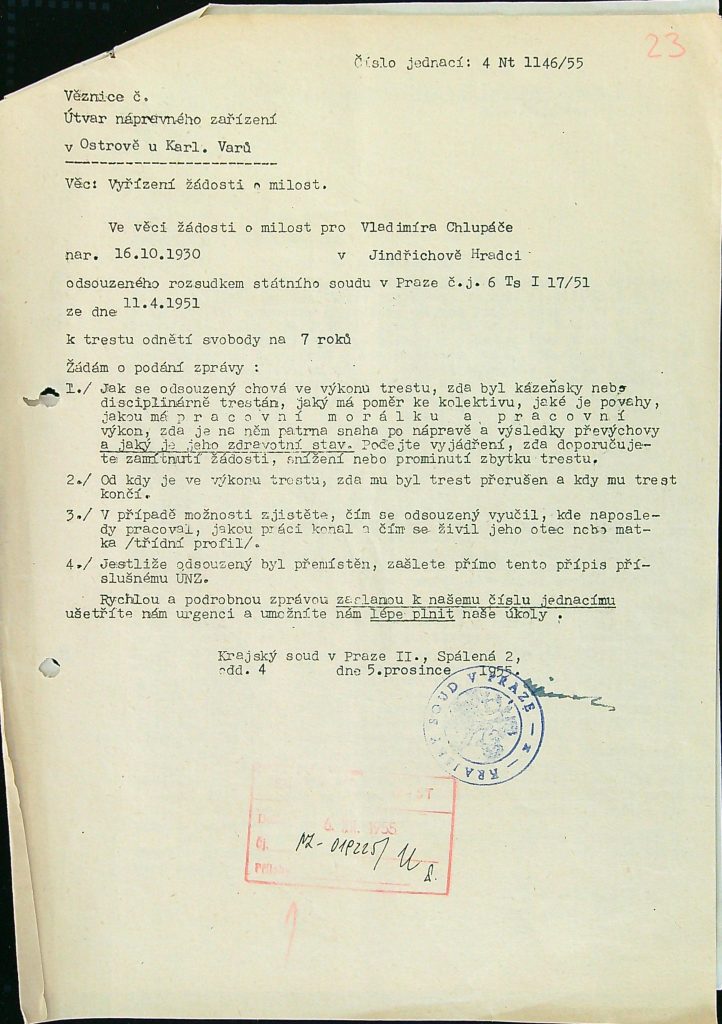Chlupáč Osobní Vězeňský Spis (39)