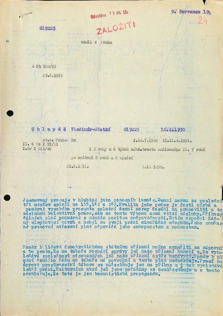 Chlupáč Osobní Vězeňský Spis (40)