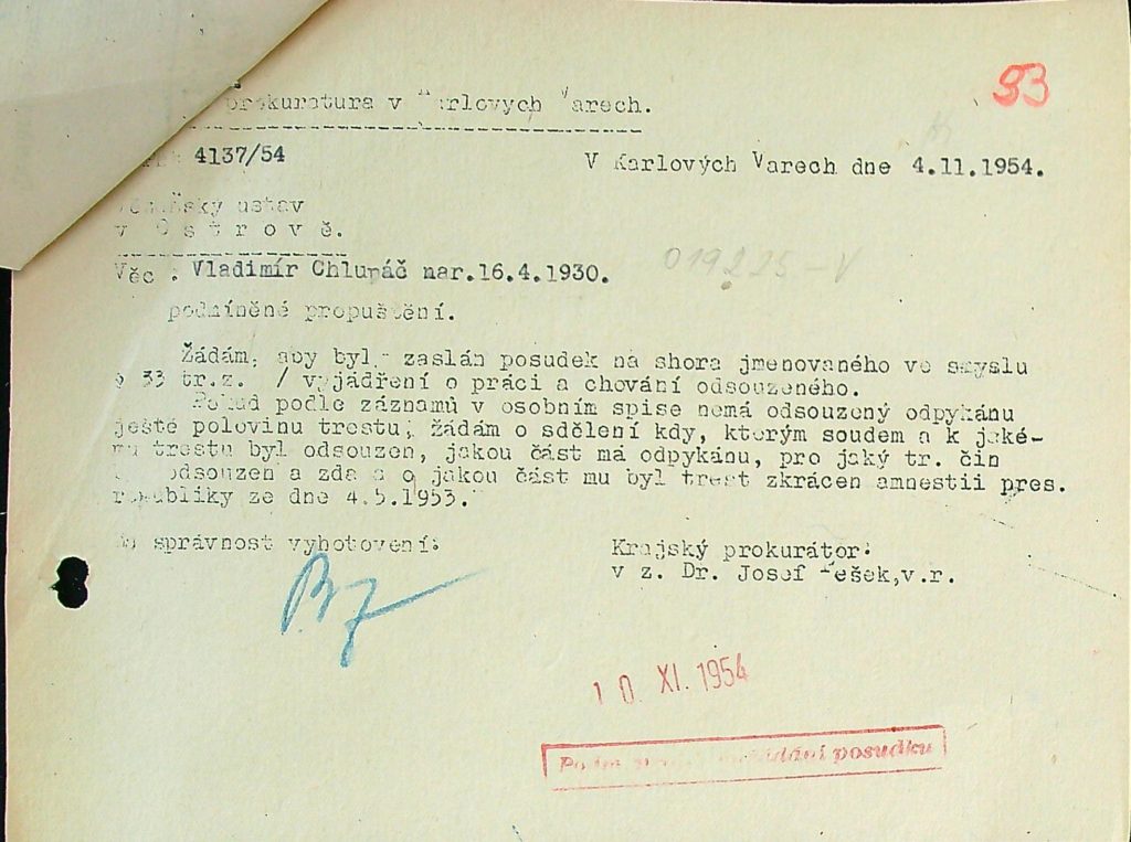 Chlupáč Osobní Vězeňský Spis (51)