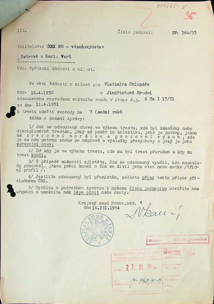 Chlupáč Osobní Vězeňský Spis (54)