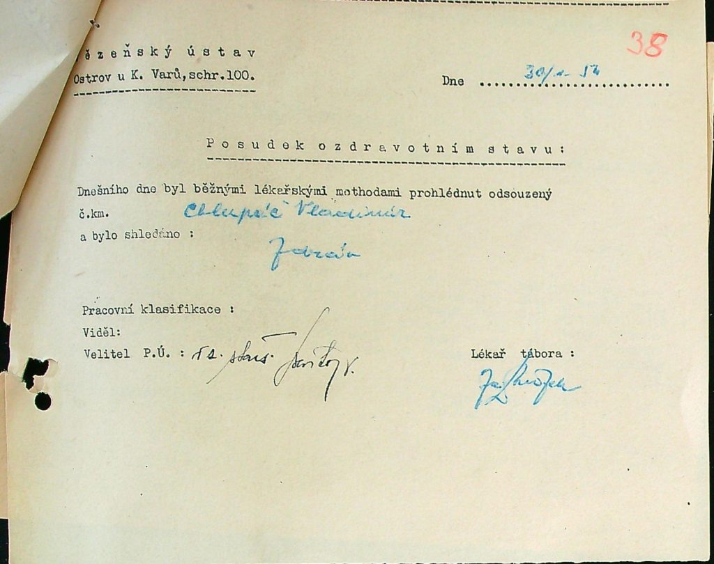 Chlupáč Osobní Vězeňský Spis (56)