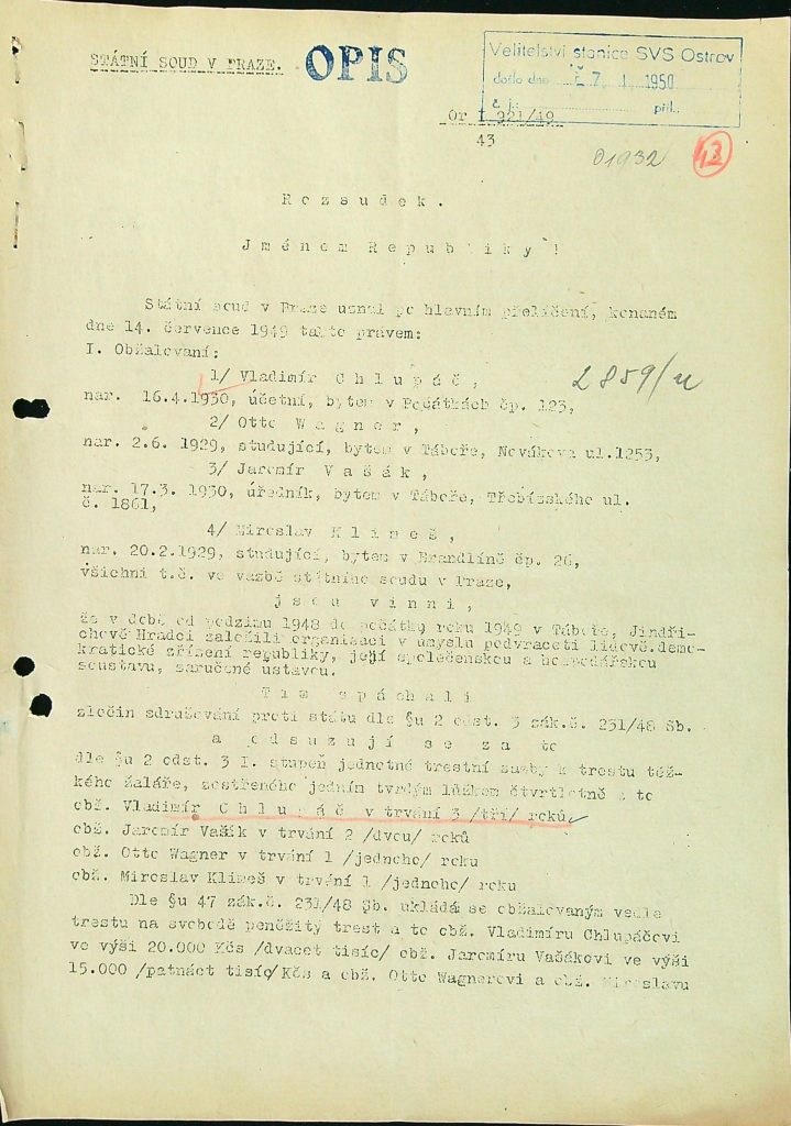 Chlupáč Osobní Vězeňský Spis (61)