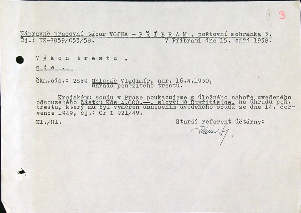 Chlupáč Osobní Vězeňský Spis (7)