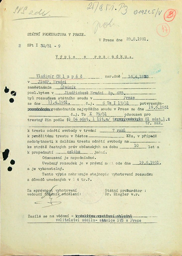 Chlupáč Osobní Vězeňský Spis (71)