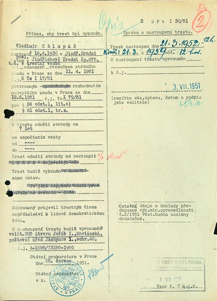 Chlupáč Osobní Vězeňský Spis (74)