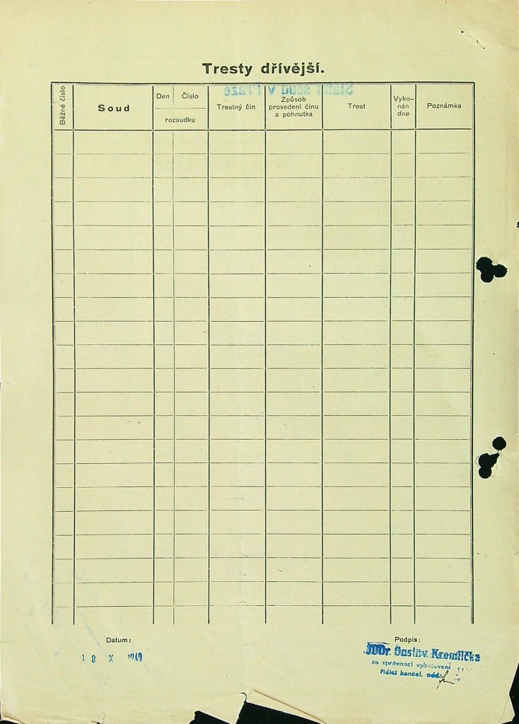 Chlupáč Osobní Vězeňský Spis (77)
