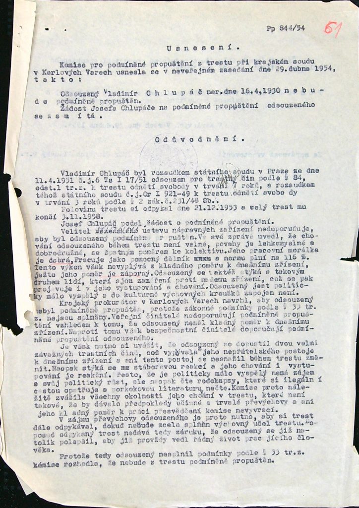 Chlupáč Osobní Vězeňský Spis (83)