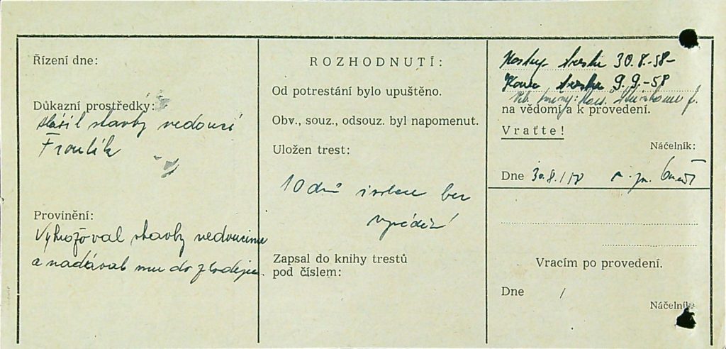 Chlupáč Osobní Vězeňský Spis (9)