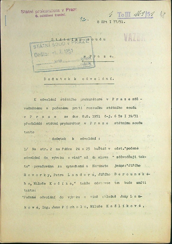 Dodatek K Odvolání Č.j.to Iii 161 51 (1)