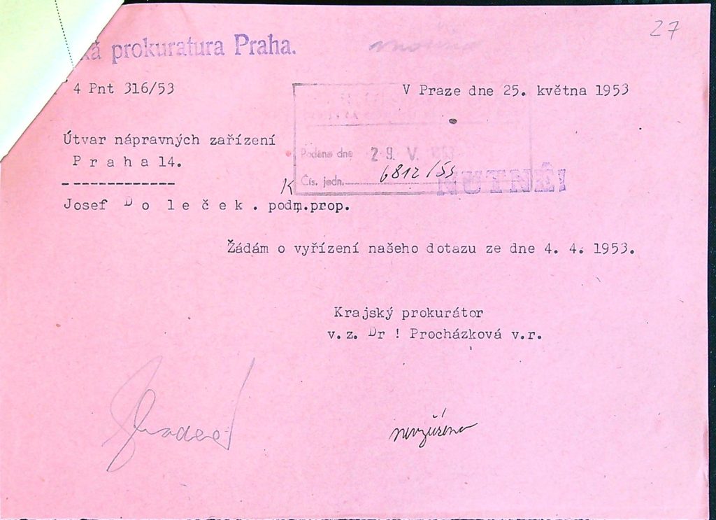 Doleček Osobní Vězeňský Spis (34)