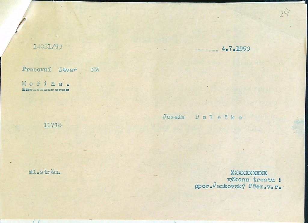Doleček Osobní Vězeňský Spis (36)