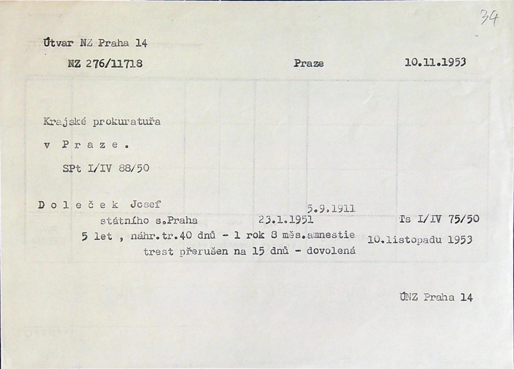 Doleček Osobní Vězeňský Spis (44)