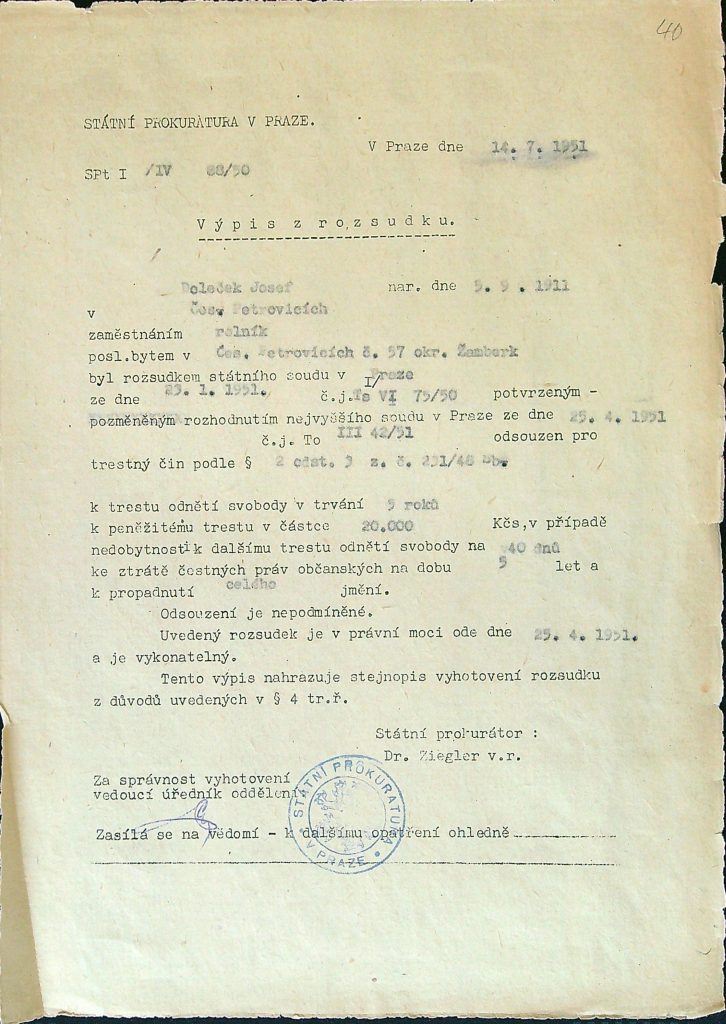 Doleček Osobní Vězeňský Spis (50)