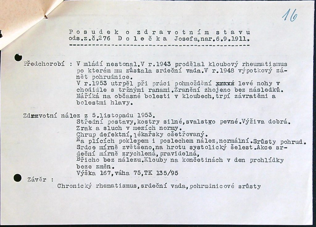 Doleček Osobní Vězeňský Spis (55)