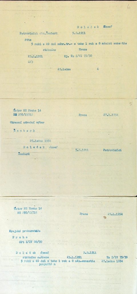 Doleček Osobní Vězeňský Spis (7)