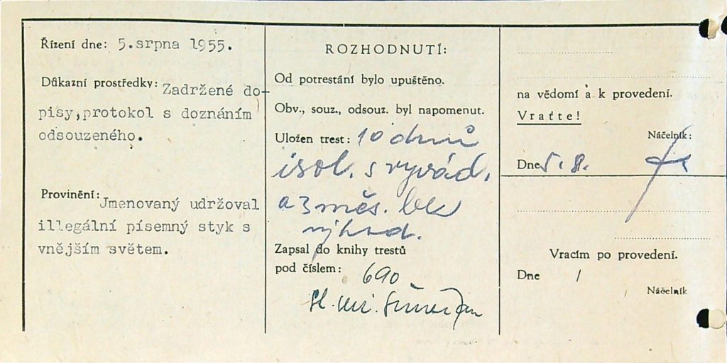 Hrdlička Osobní Vězeňský Spis (21)