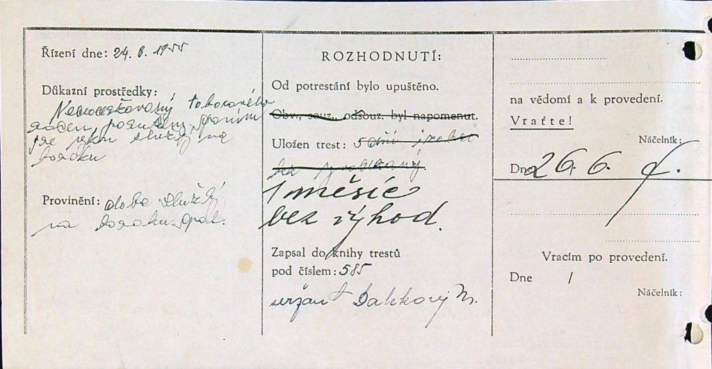 Hrdlička Osobní Vězeňský Spis (23)