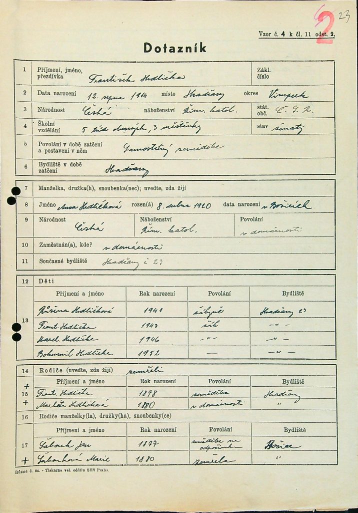 Hrdlička Osobní Vězeňský Spis (33)