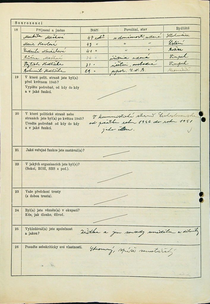 Hrdlička Osobní Vězeňský Spis (34)
