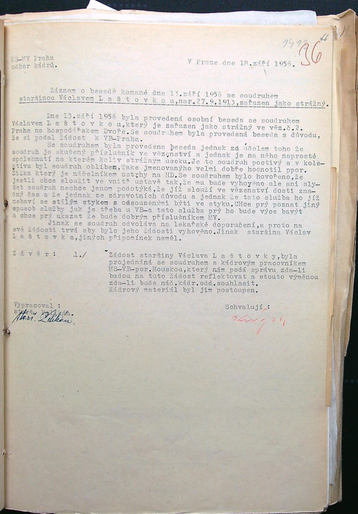 Laštovka Záznam O Besedě