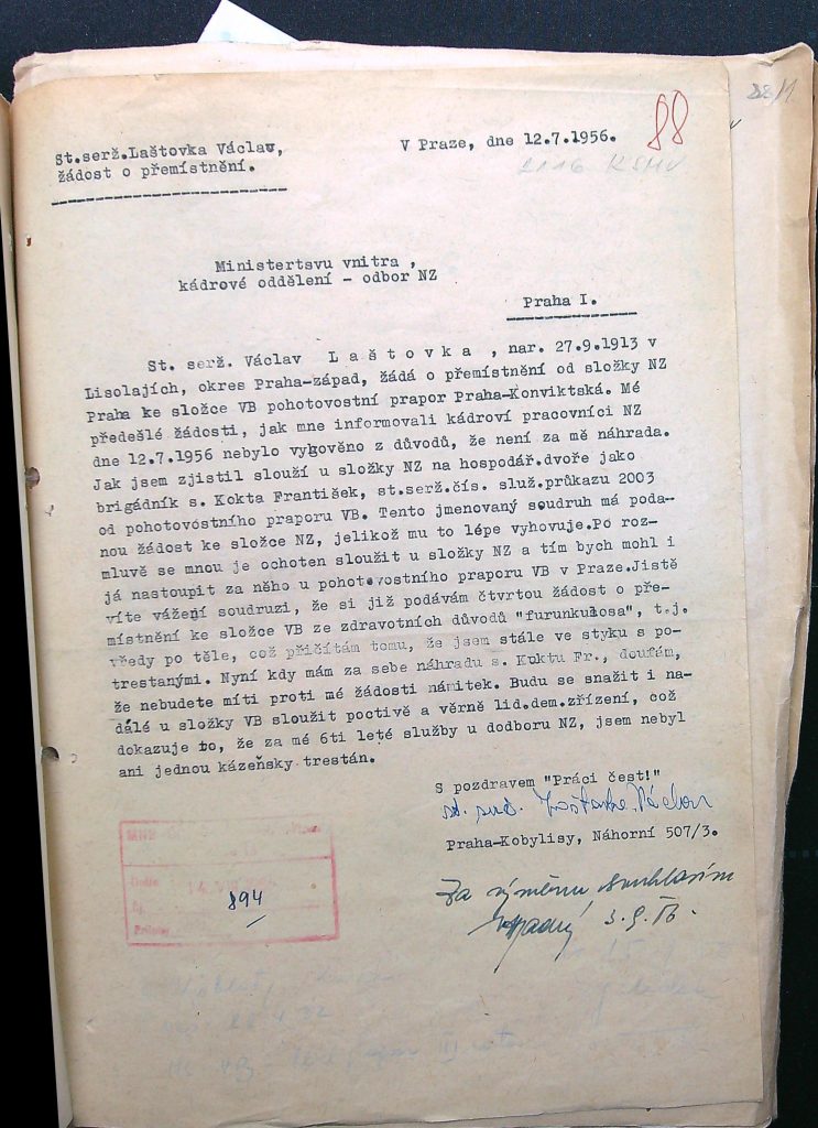 Laštovka Žádost O Přemístění K Vb (3)