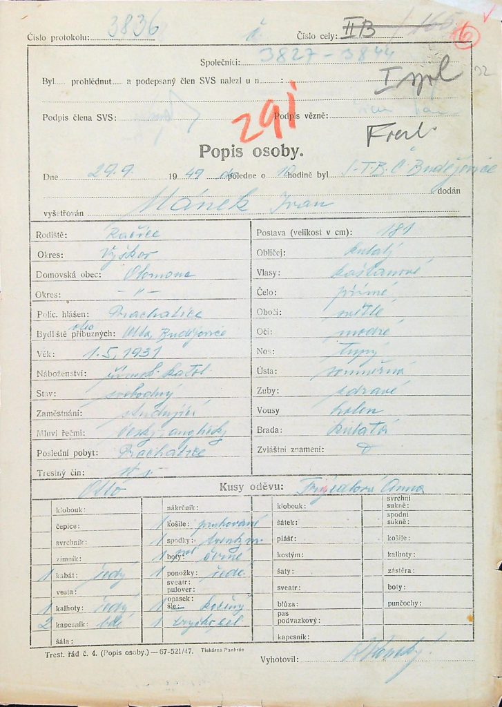 Mánek Osobní Vězeňský Spis (54)