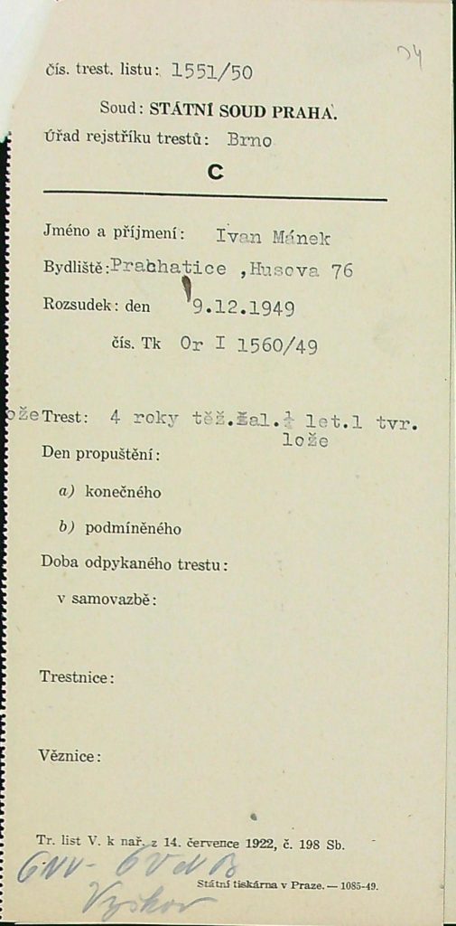 Mánek Osobní Vězeňský Spis (64)