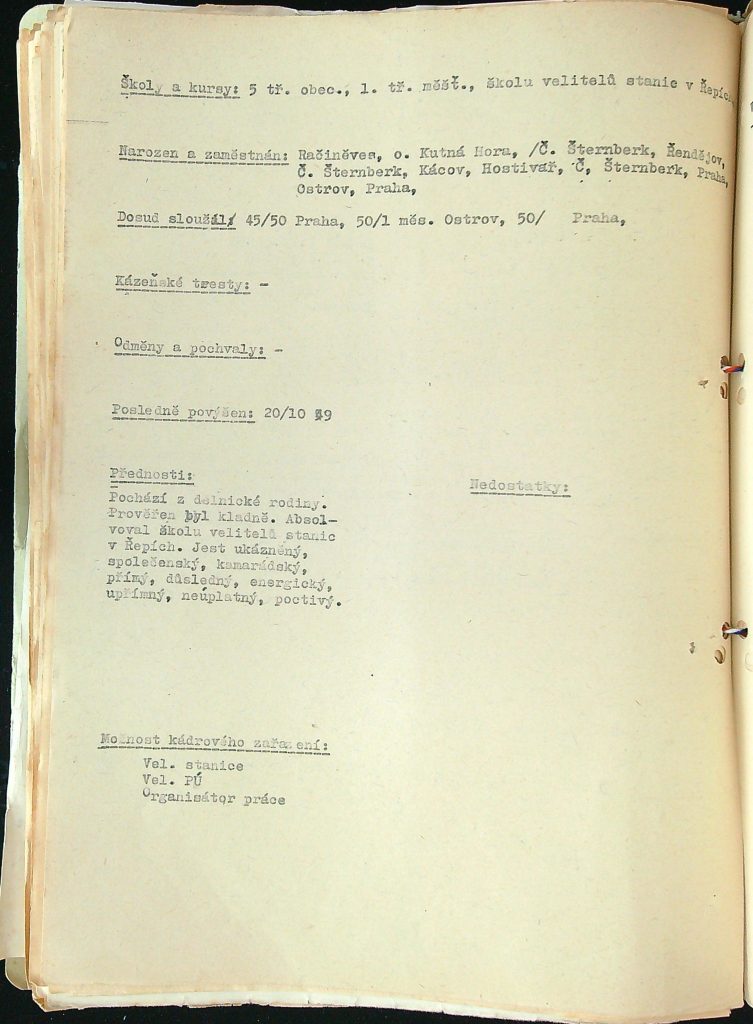 Pudil Kádrové Zhodnocení (2)