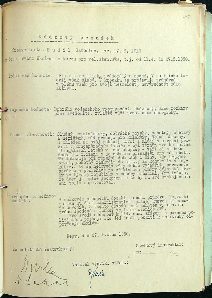 Pudil Kádrový Posudek (1)