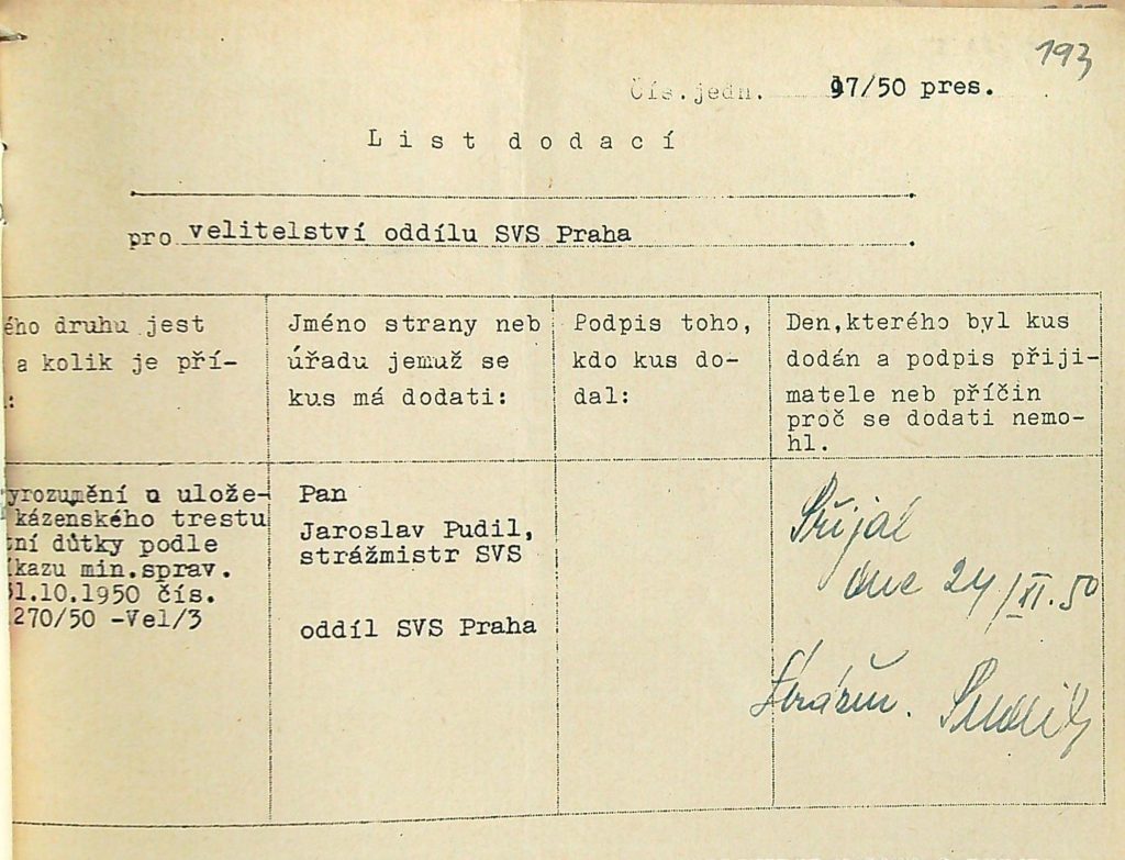 Pudil Kázeňský Trest Za Útěk Vězňů Svs Zbraslav (3)