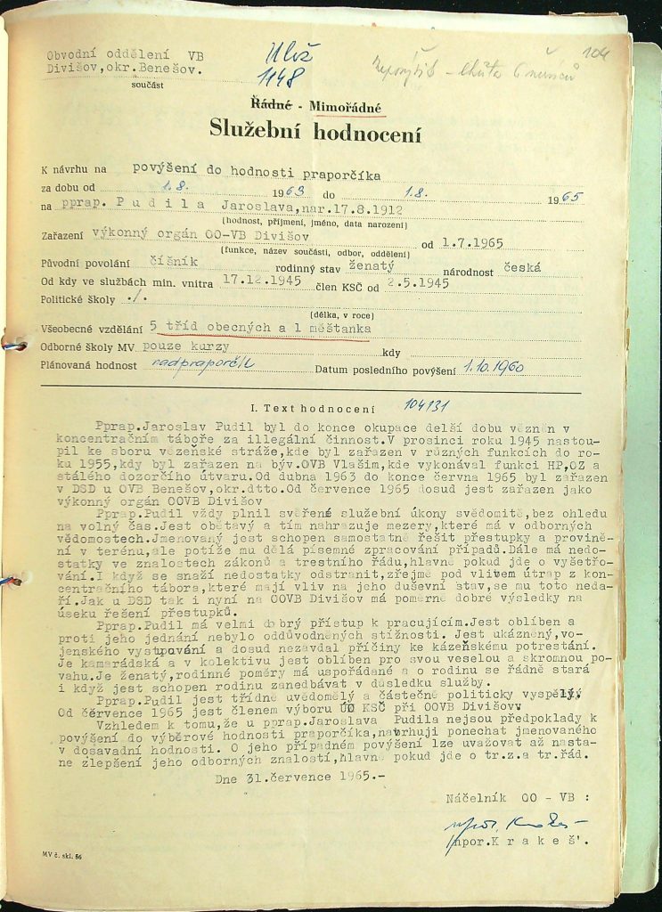 Pudil Mimořádné Služební Hodnocení (3)